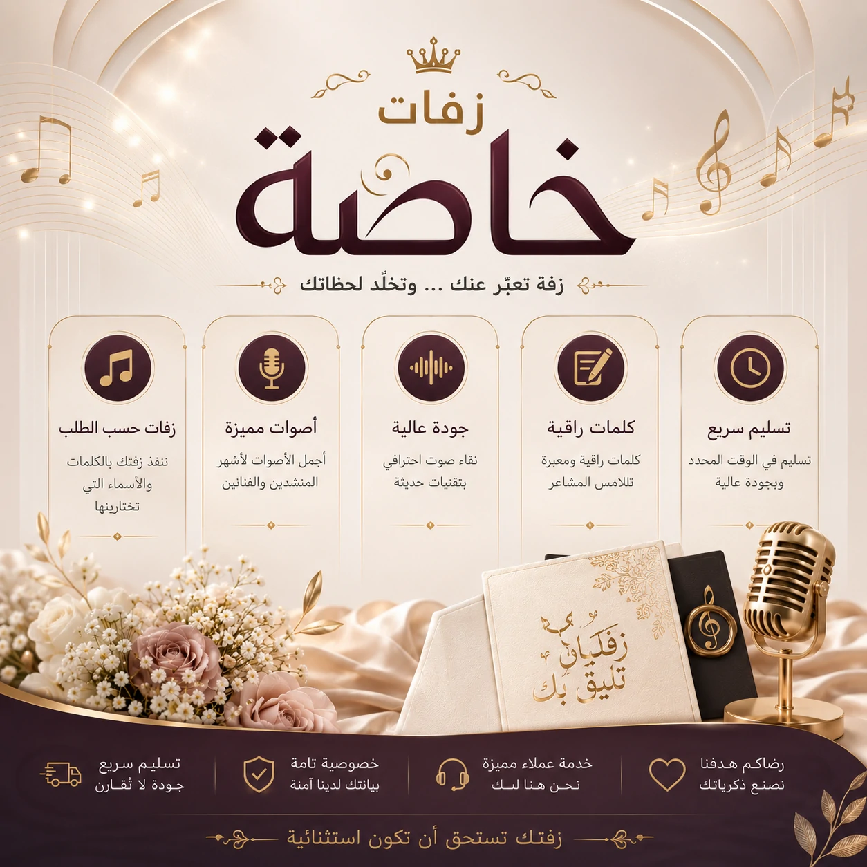 زفات خاصه كلمات خاصه